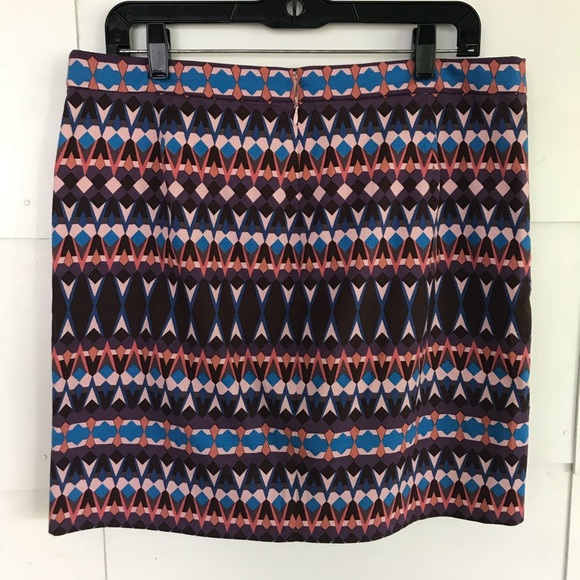 J Crew Pencil Purple Salon Mini Skirt Sz 12 EUC - Picture 5 of 8